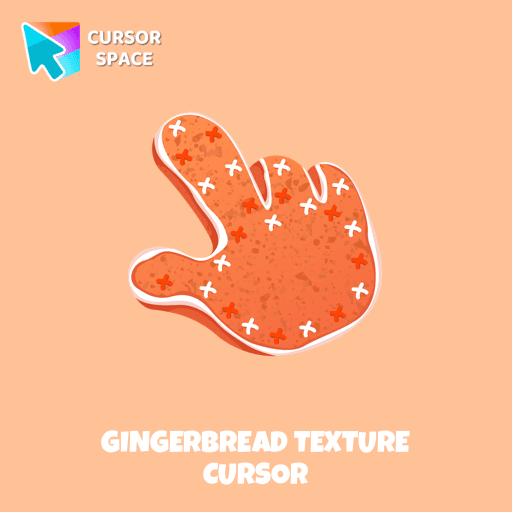 Gingerbread Texture cursor pointer cursor