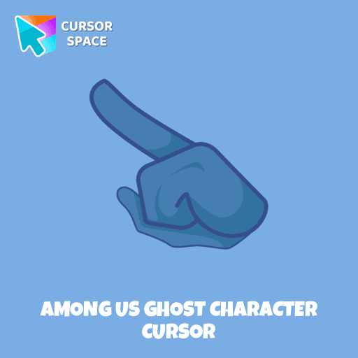 Among Us Ghost Character cursor